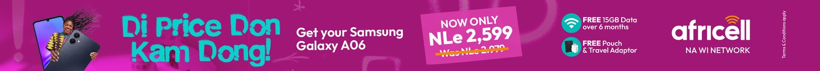 Africell — tablet banner 1